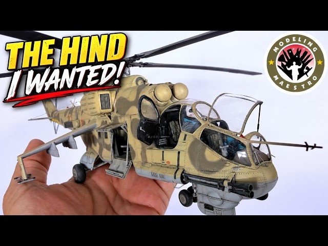 I Finally Built the Hind I Wanted! | 1/48 Trumpeter Mi 24P Hind F 4K