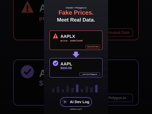 📈 Claude AI Gets Live Stock Market Data (Polygon.io)