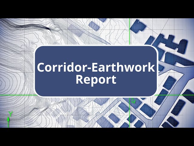 TBC vs Civil 3D - Corridor-Earthwork Report