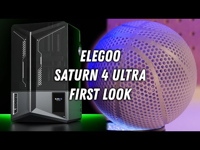 This Resin 3D Printer Is A Game Changer! ELEGOO Saturn 4 Ultra First Look
