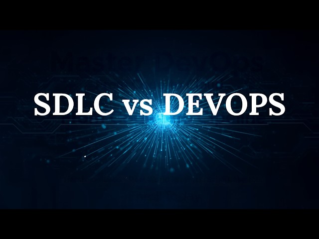 SDLC vs DevOps | Traditional Software Development vs DevOps | DevOps Tutorial for Beginners