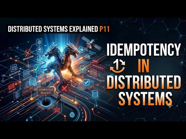 🔒🌐 Idempotency In Distributed Systems — No Duplicate Side Effects Allowed | Distributed Systems P11