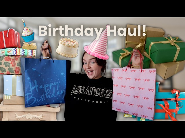What I Got For My 33rd Birthday! // Birthday Haul! 🥳