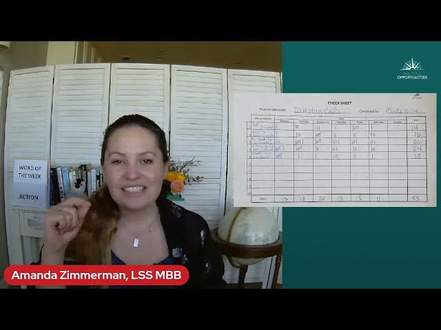 Check Sheet Example | The easiest way to track data and find out what to improve