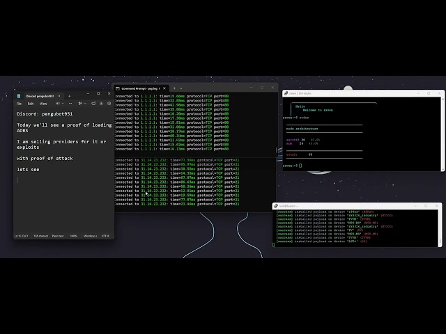 Get Mirai BOTS x86/arm 1TB+ VERY EASY + ADB PROVIDERS (educational)