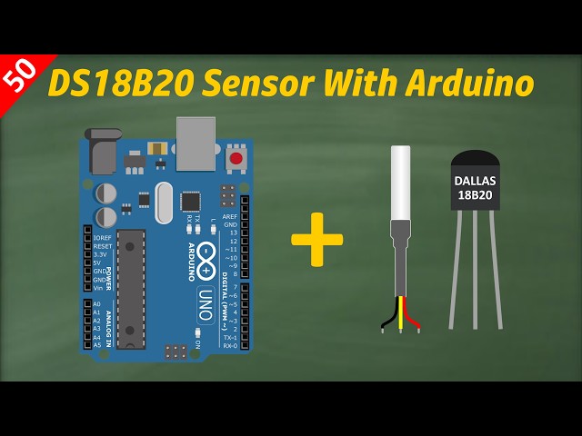 DS18B20 Temperature Sensor with Arduino | Complete Tutorial + Code + Library Guide