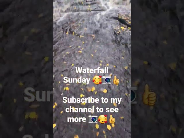 Waterfall Sunday 💦🥰👍
