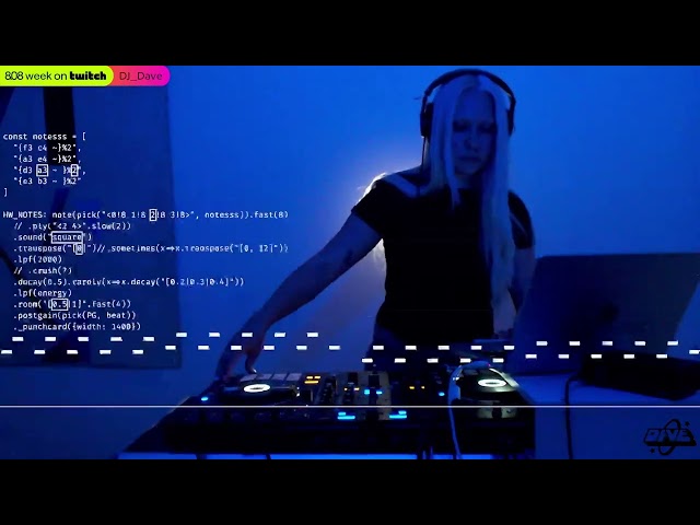 DJ_Dave Hybrid Set for 808 on Twitch Week