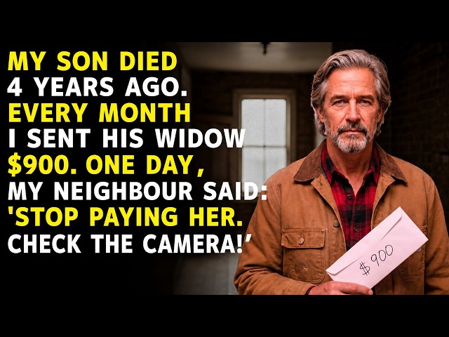 My son passed away 4 years ago. Every month I sent his widow $900. But then…