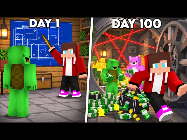 JJ and Mikey Stole $10,000,000 From Minecraft Bank..
