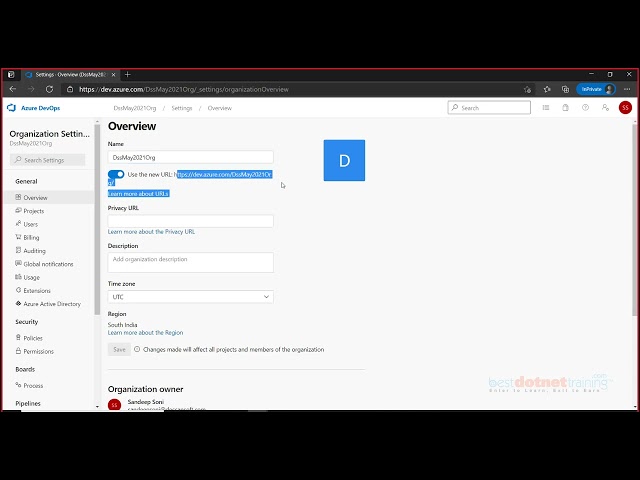 1.6 - Steps to Setup Azure DevOps Organization and Manage Users