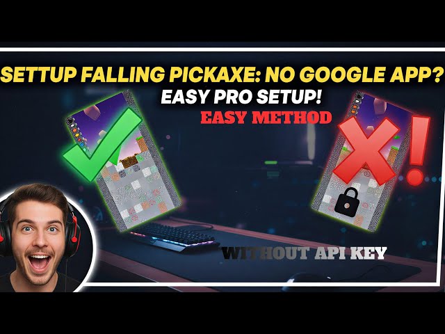How to Setup Falling Pickaxe for FREE! (No API) | Full Tutorial 2025