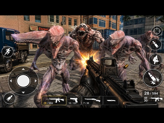 Zombie Monsters 8 - Mutants - Fps Shooter Offline Gun Games - Android Gameplay