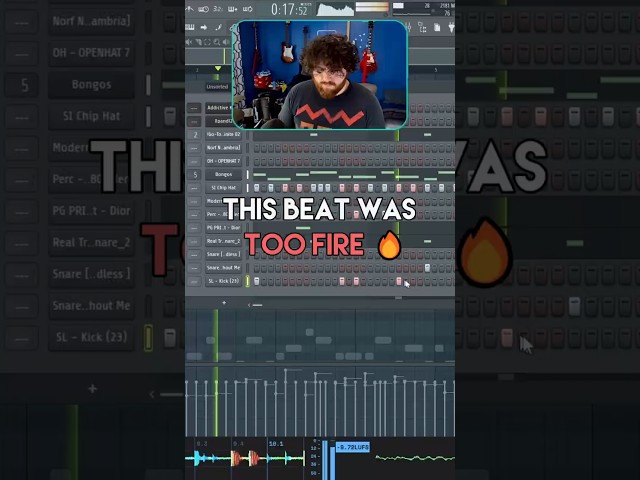 This Beat Was Too Hard fr 🔥 #beatmaker  #musicproducer  #flstudio