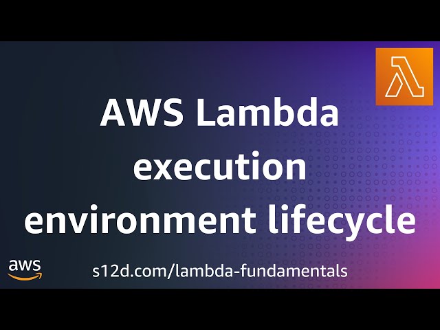 AWS Lambda execution environment lifecycle | AWS Lambda Fundamentals