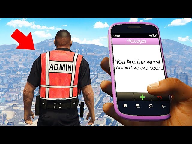 I'm An Admin In GTA RP! (GTA RP)