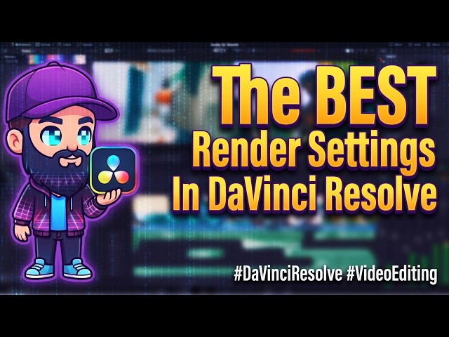 The BEST Render Settings In Da Vinci Resolve!