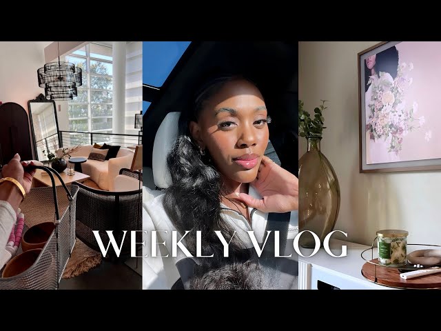 SETTING THE RECORD STRAIGHT, TIRED OF FOOLISHNESS, HOME DECOR SHOPPING, COOKING W CRYS | WEEKLY VLOG