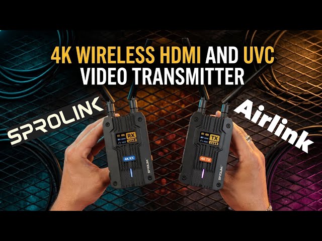 SPROLINK Airlink 4K Wireless HDMI & UVC Video Transmitter