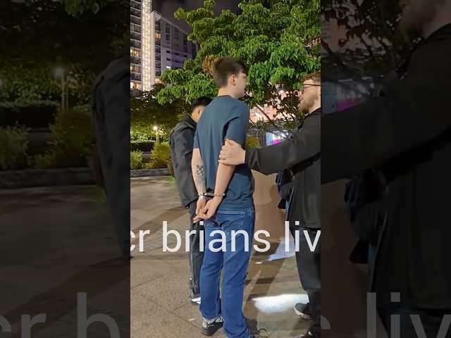 A public stop and search encounter