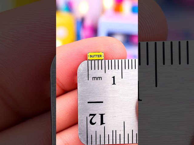 DIY Tiny Butter Squishy 🧈 #squishy #buttersquishy #craft #papercraft #diy #shorts