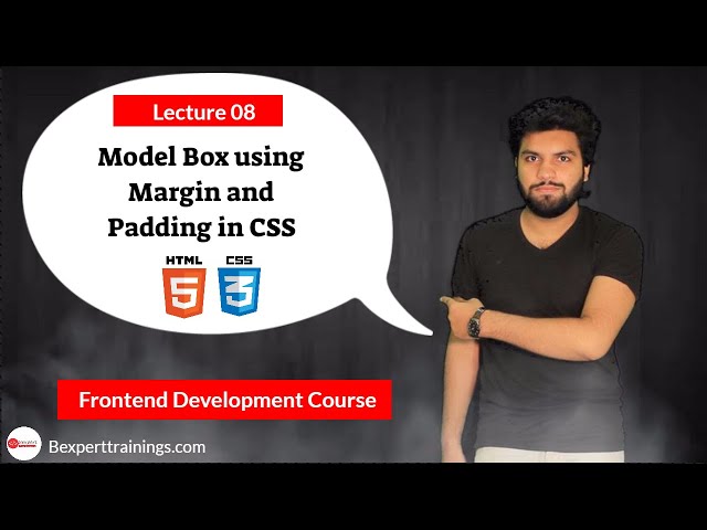 Html Css Course | Model Box using margin & padding in css | Lecture 8 | Asad Mukhtar
