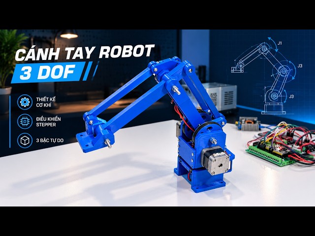 Thiết Kế Và Điều Khiển Robot 3-DOF Dùng ESP32