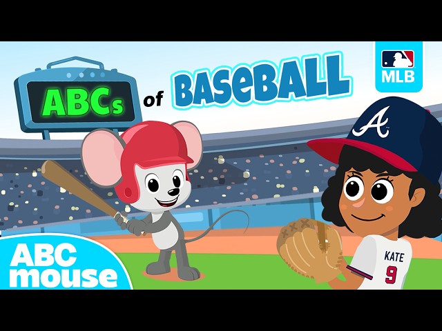 ABCs of Baseball ⚾ | Alphabet Song for Kids 🔤 | Learn with ABCmouse & Major League Baseball 🎶