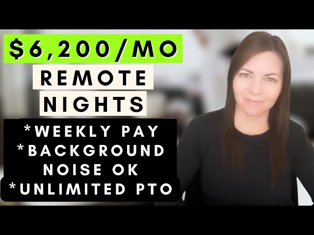 4 Real Remote Jobs You Can Do At Night (Work From Home)