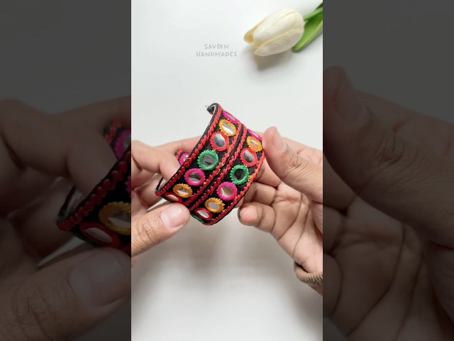 Beautiful Kada making at home #shorts #handmadejewellery #bangle #handcuff