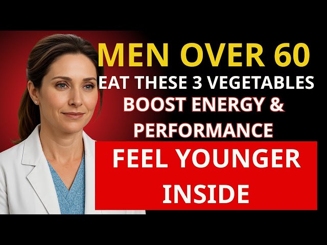 Men Over 60: 3 Essential Vegetables for Boosting Energy, Performance & Vitality | Health Aura