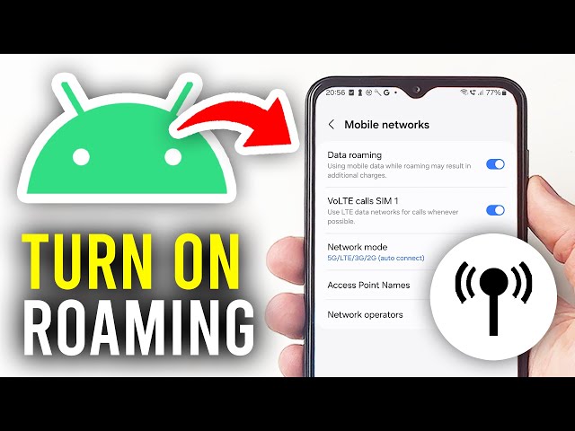 How To Turn On Data Roaming On Android - Full Guide