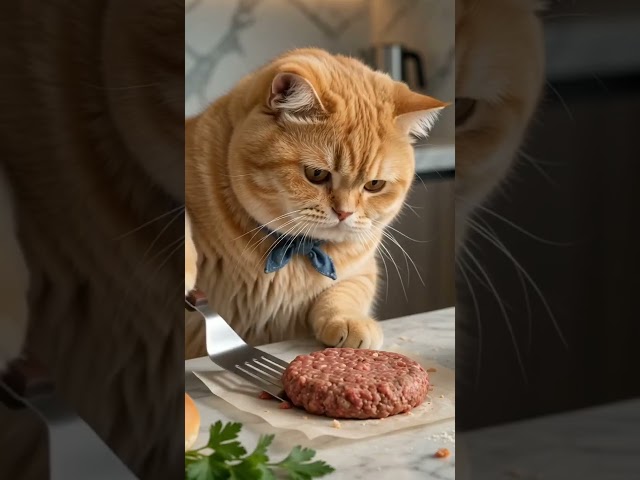Chef Ginger and His Little Helper Kitchen Adventure #cat
