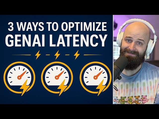 Optimize LLM Latency by 10x - From Amazon AI Engineer