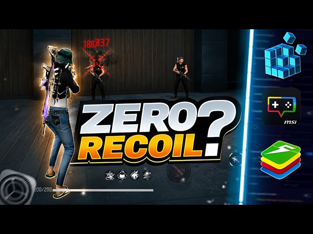 INSANE Headshots! Pro Settings for No Recoil + Max FPS (Bluestacks/MSI)