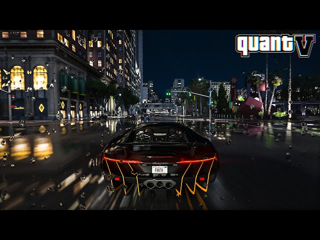 GTA 6 Graphics 2021 - QuantV 3.0 & Ray Tracing - MAX SETTINGS RTX 3090 [4K] *NEW* GTA 5 PC Mod