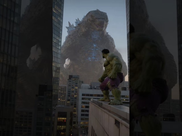 Hulk VS Godzilla, Rage Meets Atomic Destruction