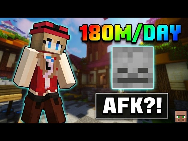 How This NPC Makes Me 180m/day COMPLETELY AFK... (Hypixel Skyblock)