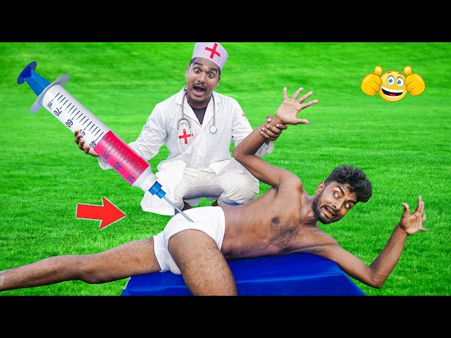 Very Special Trending Funny Comedy Video 2026 Amazing Injection Wala Doctor Comedy Video Epi 640