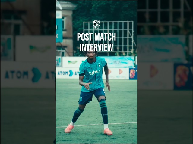 𝐏𝐨𝐬𝐭-𝐌𝐚𝐭𝐜𝐡 𝐈𝐧𝐭𝐞𝐫𝐯𝐢𝐞𝐰 🎙️