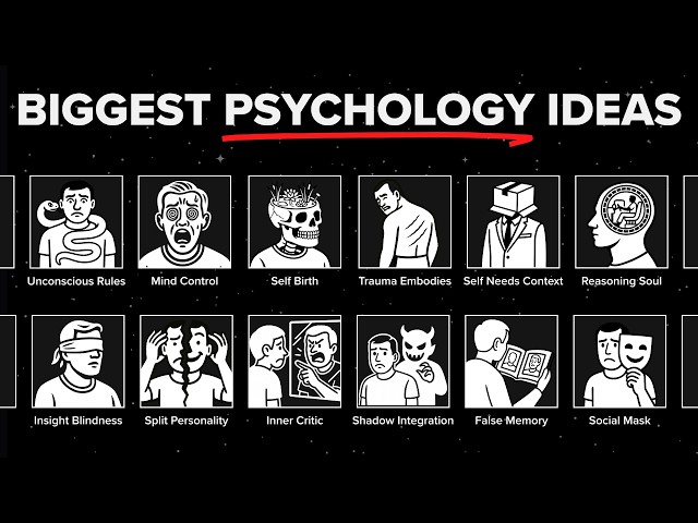 100 Biggest Ideas in Psychology to Fall Asleep to