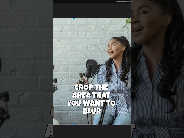 How to blur photos and objects using Kapwing! #editingtools #editingtips #kapwing #contentcreation