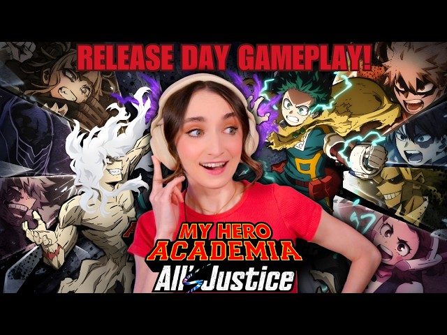 LET'S SEE IF IT'S GOOD | My Hero Academia: All's Justice Video Game - RELEASE DAY STREAM