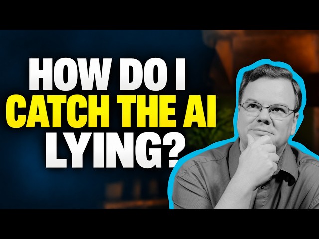 Were Afraid To Operate Agentic Processes At Scale:  How Can We Catch an AI Lying?