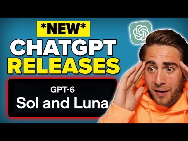 ChatGPT Released GPT-6 Sol & GPT-6 Luna (New ChatGPT Models & Agents)