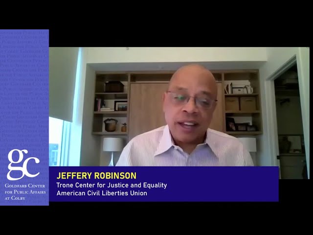Jeffery Robinson - The Role of Race in the Criminal Injustice System
