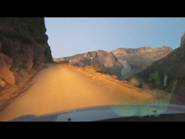 Copy of A short section of Arizona's Highway 88 from Roosevelt to Canyon Lake