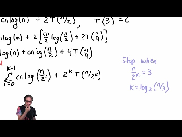 Divide and Conquer 21 - Closest Points, Analyzing Our Improved Algorithm