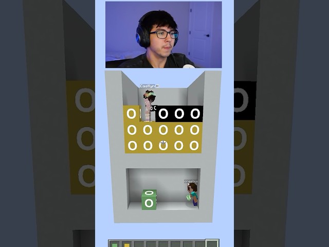 INSANE IMPOSSIBLE WORDLE TRAP😂Minecraft Wordle VS GF #minecraft #shorts #minecraftshorts