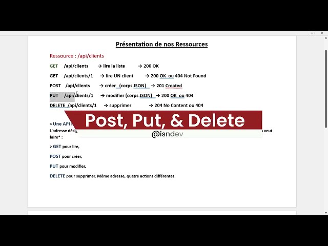 Spring Boot pour Débutants Episode #3 Suite & Fin